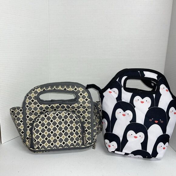 Lot Of 2 Excellent Condition Lunch Bags - Picture 2 of 8